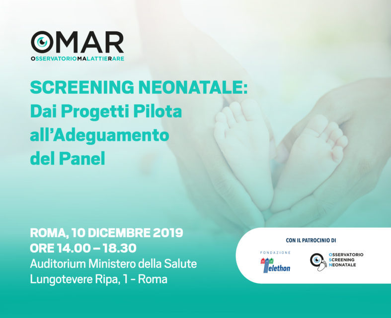 Screening Neonatale: dai progetti pilota all’adeguamento del panel