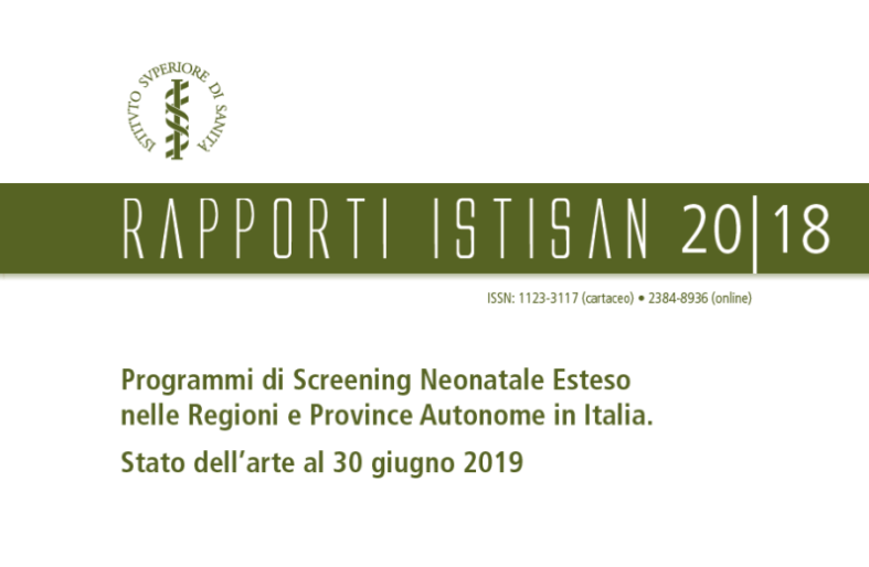 Screening neonatale esteso assicurato in tutta Italia: mancano solo i dati della Calabria